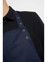 Zástěra s laclem deep black model 22448933 - NEOBLU Zástěra s laclem deep black model 22448933 - NEOBLU