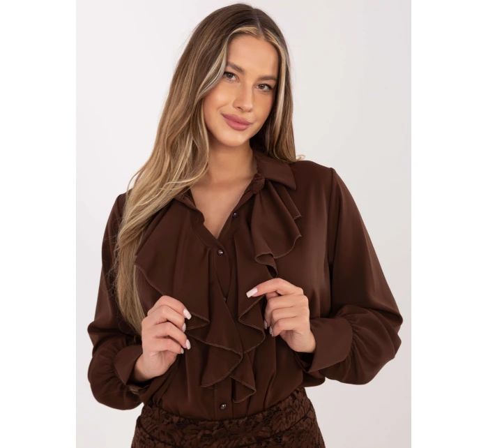 Koszula IT KS model 21786384 brązowy - FPrice