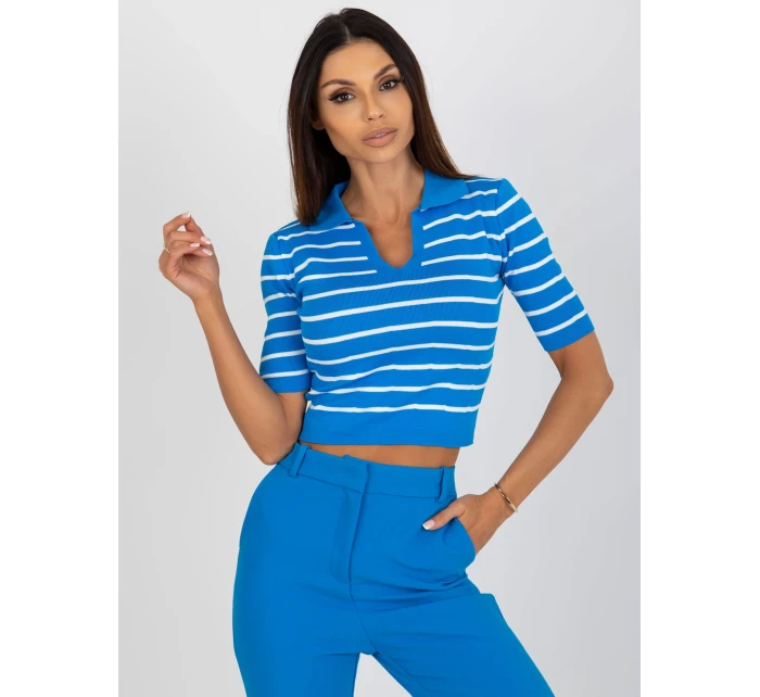 Blúzka TO BZ 7006.44P modrá