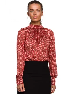 halenka se zavazováním na zádech model 2 model 18003015 - STYLOVE