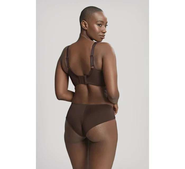 Dámska podprsenka Tango 3251B Tmavohnedý vzor muškátového orieška - Panache Dámska podprsenka Tango 3251B Tmavohnedý vzor muškátového orieška - Panache