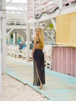 Dámske plážové nohavice Dancing 12 DAN12-19 Black - Self