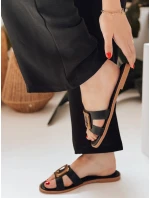 GLAMSTEP dámske žabky čierne FashionStreet ZY0930