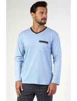 Pánské pyžamo model 20243292 dł/r 2XL3XL Z25 - Regina Pánské pyžamo model 20243292 dł/r 2XL3XL Z25 - Regina