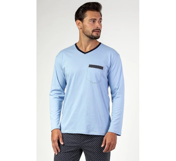 Pánské pyžamo model 20243292 dł/r 2XL3XL Z25 - Regina Pánské pyžamo model 20243292 dł/r 2XL3XL Z25 - Regina