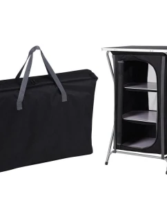 Skladacia cestovná skriňa s 3 policami 60x53x97 cm REDCLIFFS