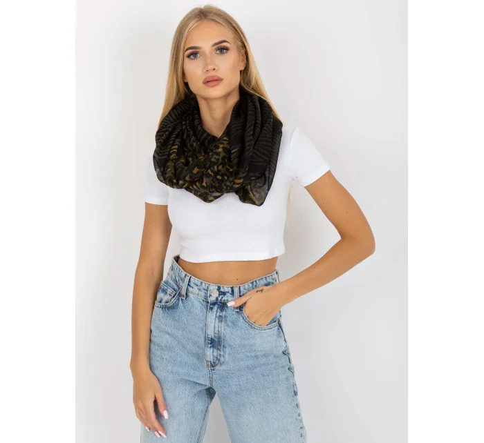 Dámsky tunelový šál AT KM S 6221 khaki