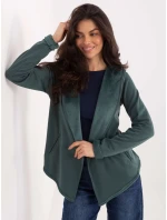 Mikina D68450M01066D1 tmavozelená