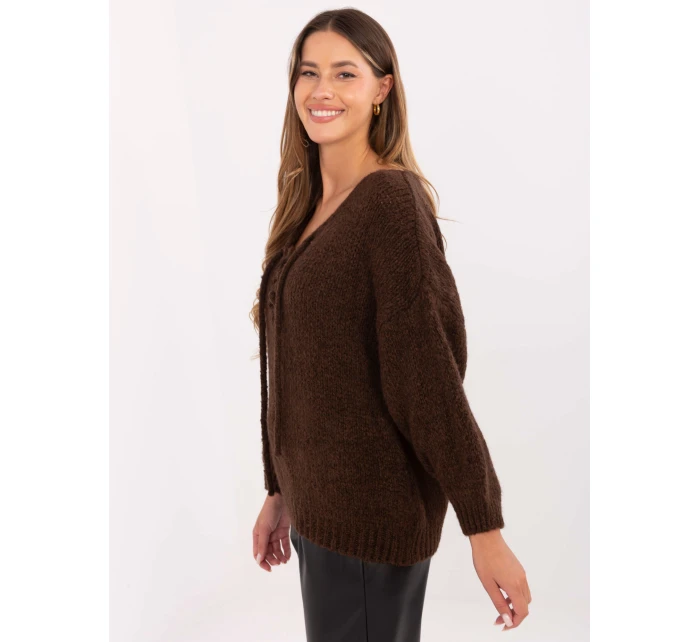 Jumper MI SW 0919.18 hnedý