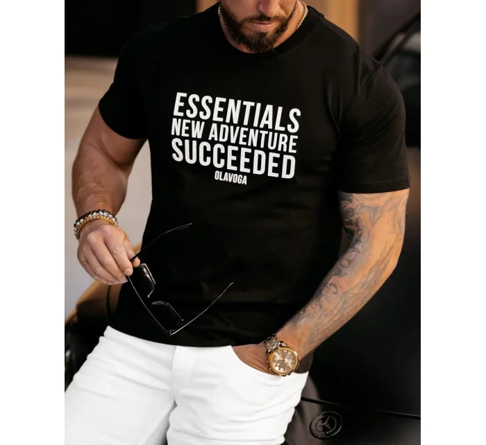 Pánske tričko 279262 čierne - Ola Voga Pánske tričko 279262 čierne - Ola Voga