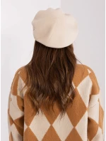 Světle béžová čepice model 20724709 béžová - FPrice Světle béžová čepice model 20724709 béžová - FPrice