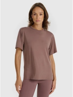 Dámske modalové tričko oversize 4F 4FRAW25TTSHF3408-82S