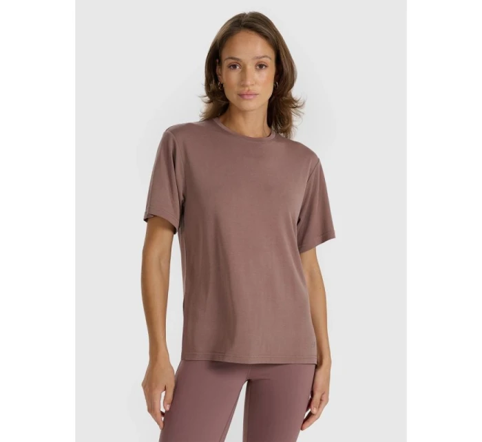 Dámske modalové tričko oversize 4F 4FRAW25TTSHF3408-82S