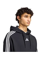 Pánská mikina Essentials 3Stripes French Terry Hoodie, černá, model 22348351 - ADIDAS