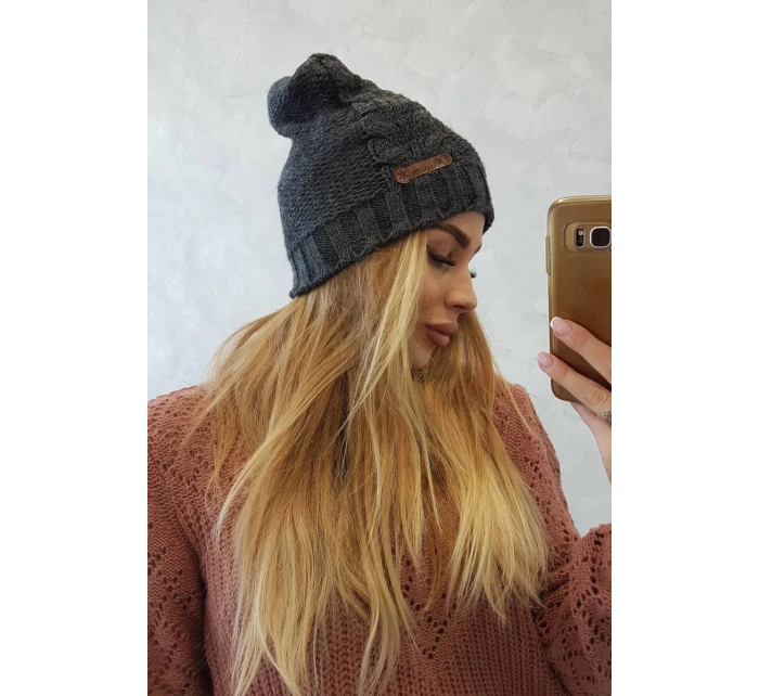 Fleecová čepice  graphite model 18751377 - K-Fashion