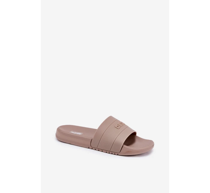 Klapki Męskie Big Star RR174A048 Beżowe