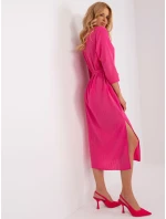 LK SK 509342 šaty.33P tmavo ružová