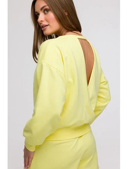 Mikina s otevřenými zády model 21047181 - BeWear