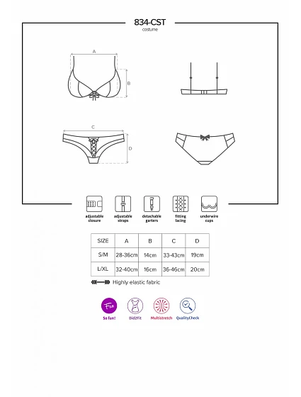 Sexy kostým   model 5731950 - Obsessive
