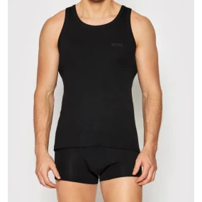 Pánský nátělník model 17623374 001 černá - Hugo Boss Pánský nátělník model 17623374 001 černá - Hugo Boss