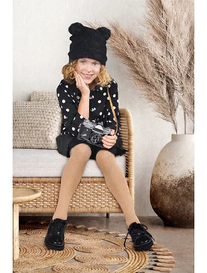 Dievčenské 3D pančuchy z mikrovlákna Nadja Junior DR2315