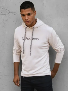 Pánská velbloudí mikina s kapucí Dstreet model 21966779 - FashionStreet