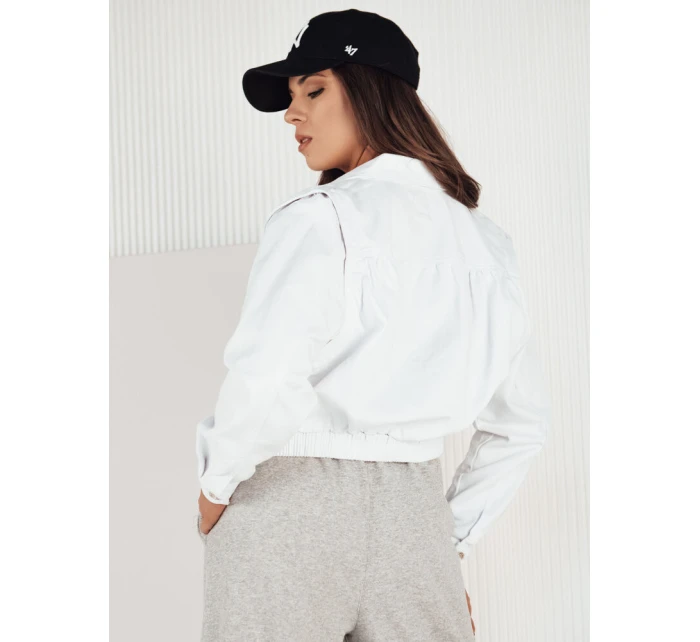 Dámská džínová bunda bílá Dstreet model 21973387 - FashionStreet