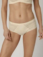 Dámske nohavičky Aura Spotlight Maxi krémové - Triumph