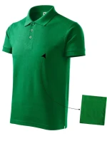 Polokošeľa Malfini Cotton M MLI-21216 trávovo zelená