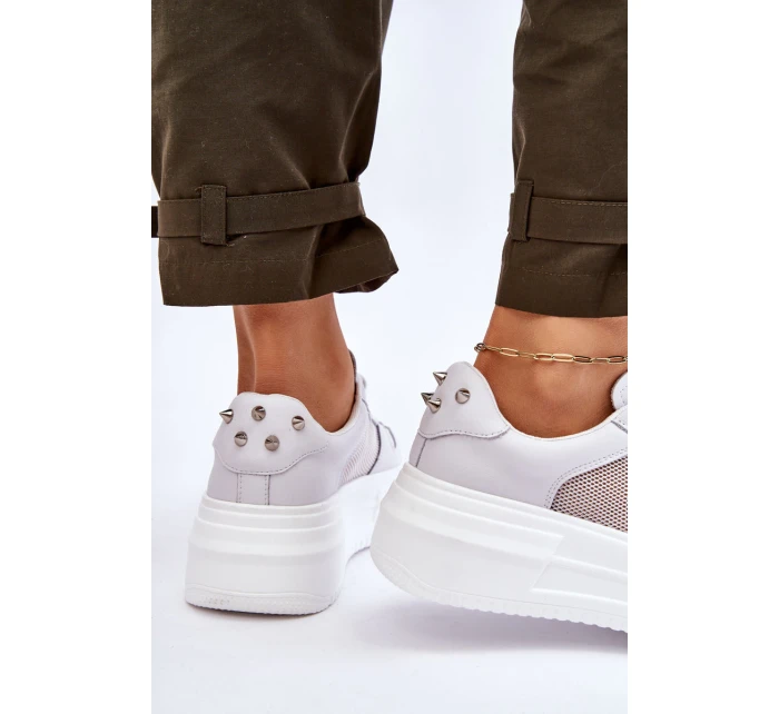 Dámské klasické sportovní boty model 21611259 Bíle - Goe