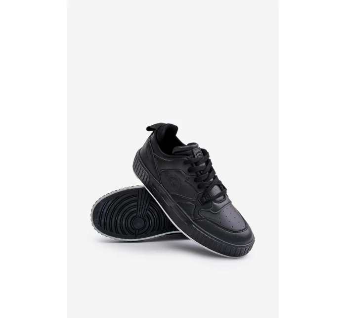 Sneakersy Męskie Z Eko Skóry Big Star OO174004 Czarne