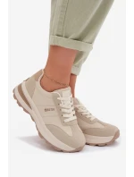 Dámské sportovní tenisky Big Star model 22009864 HIPOLY SYSTEM Béžové - Big Star Shoes