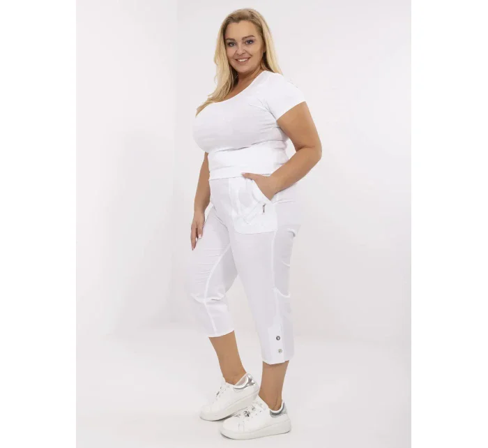 Nohavice AT SP 845.64 biele