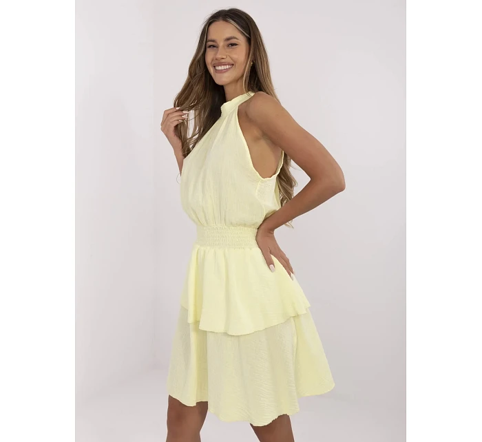Šaty MI SK 92166.71P svetložltá