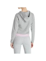 Mikina s kapucňou QS5667E šedá a ružová - Calvin Klein
