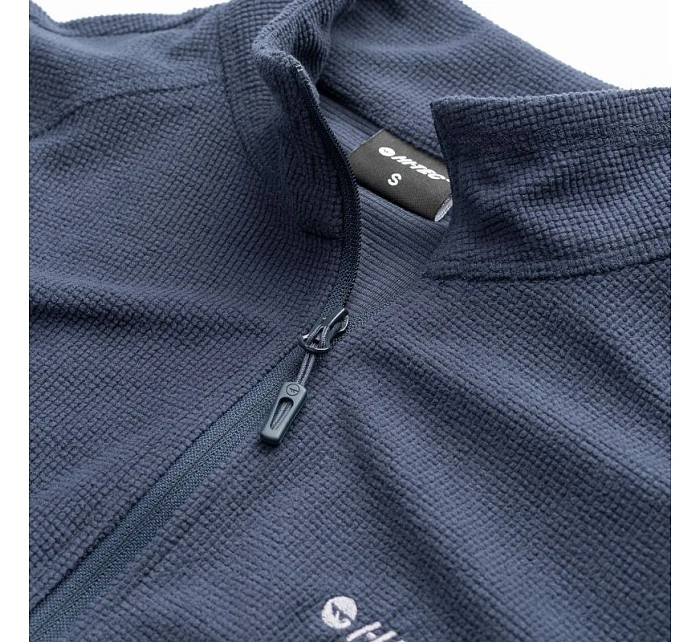 Dámska fleecová mikina Damis II FULL ZIP W 92800621589 tmavomodrá - Hi-Tec