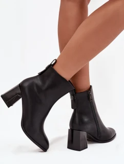 Topánky na podpätku model 222517 Step in style