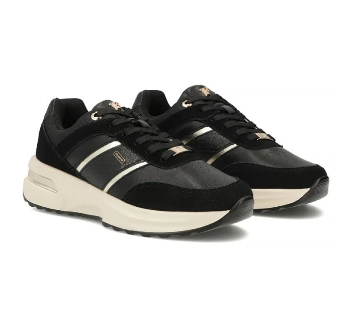 Dámske čierne kožené čižmy Filippo DP7772 women's