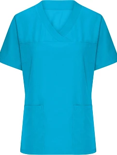 JN Dámský strečový s výstřihem do V 02. turquoise model 22533815 - Daiber