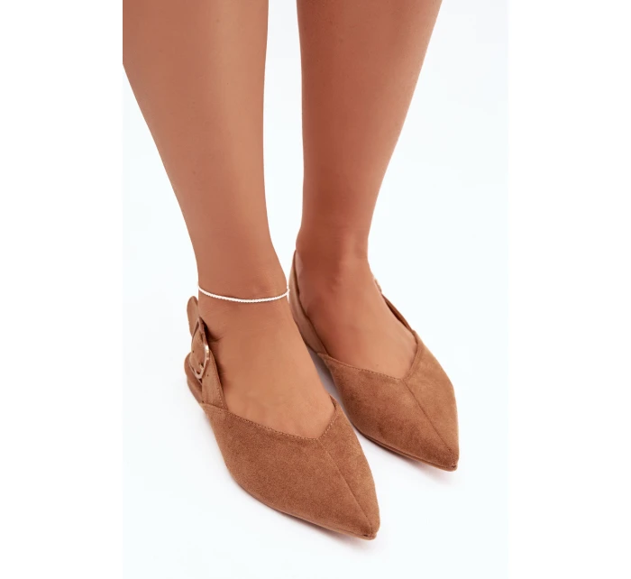 Dámské baleríny S přezkou Camel Tanelia