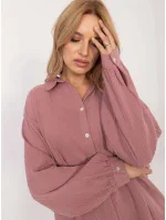 Košeľa D70032M11066D4 tmavoružová Košeľa D70032M11066D4 tmavoružová