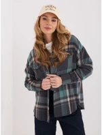 Koszula model 21791146 szaro niebieski - FPrice Koszula model 21791146 szaro niebieski - FPrice