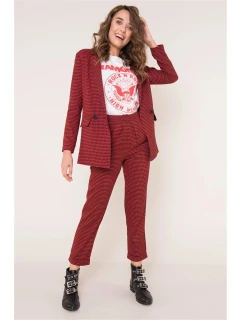 Dámske vzorované nohavice 12586 - FPrice