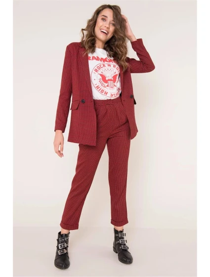 Dámske vzorované nohavice 12586 - FPrice