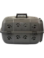 48X32X30CM PREPRAVKA PRE DOMÁCE ZVIERATÁ - ČIERNA