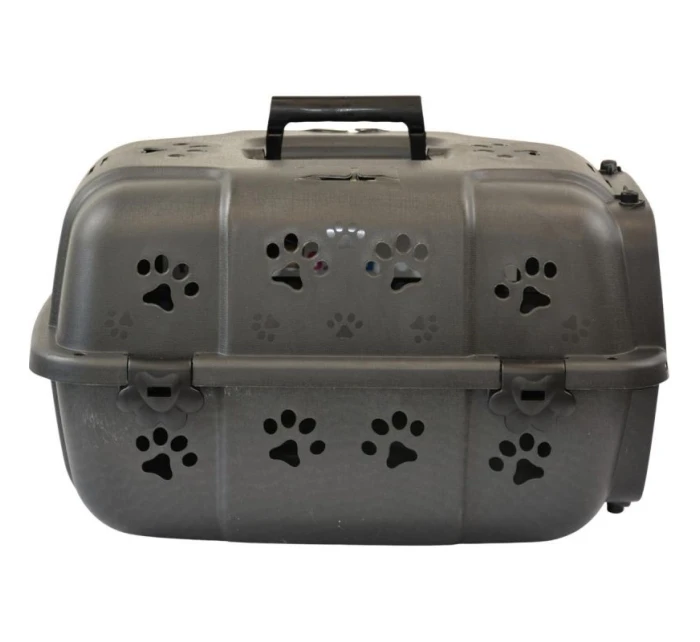 48X32X30CM PREPRAVKA PRE DOMÁCE ZVIERATÁ - ČIERNA