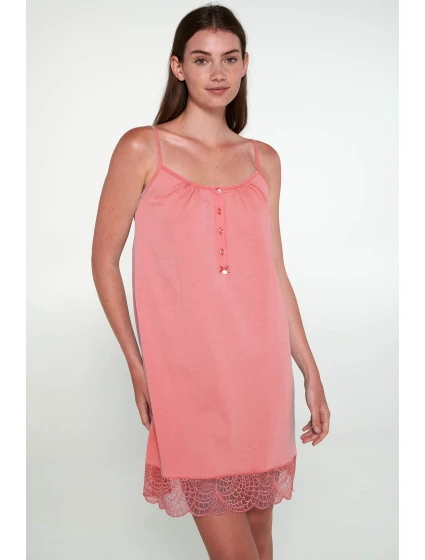 Noční košile s knoflíkovou légou model 19697282 - Vamp Noční košile s knoflíkovou légou model 19697282 - Vamp