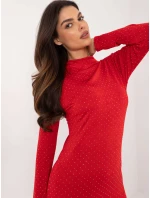 Šaty DHJ SK 19935.35 červené