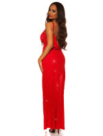 Sexy Red-Carpet Koucla Evening Dress wrap look