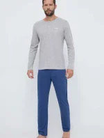 Pánske pyžamo U3BX00KBZG0 G75N modro/sivé - Guess